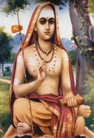 Adi-Shankaracharya-Shovoham-Hindu-Sage-Saundarya-Lahiri